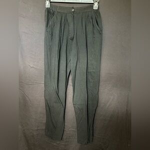 Vintage button casual pants